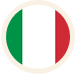 Italian flag to represent Italian language